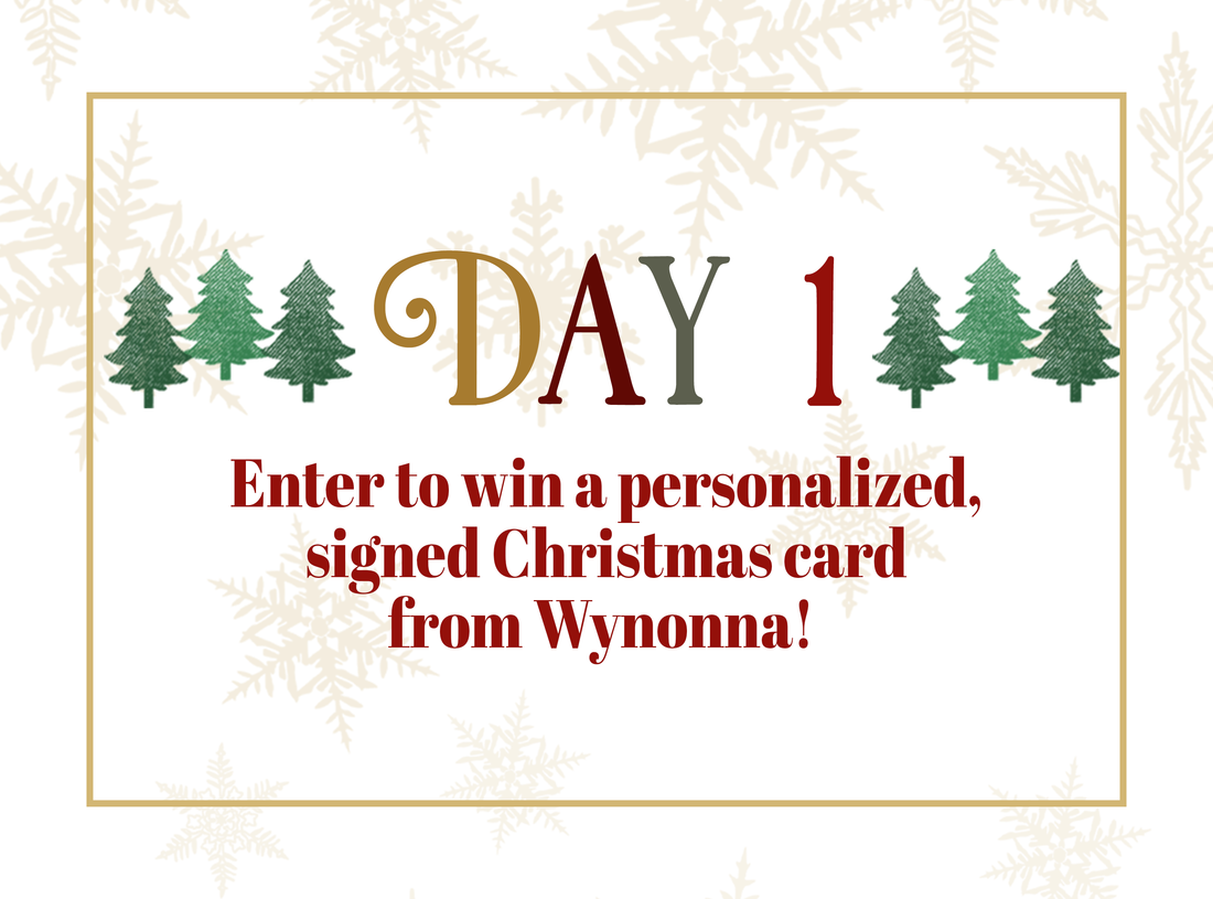 Day 1 of Wynonna's Christmas Giveaways